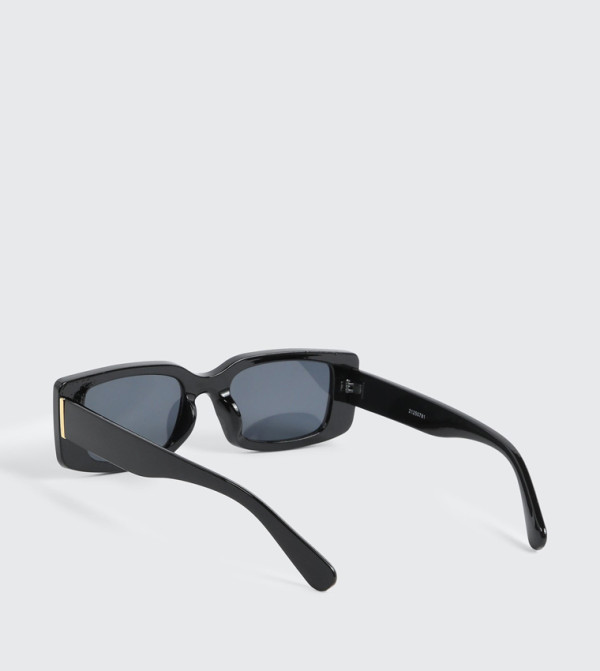 Ardene  Square Sunglasses - BLACK undefined