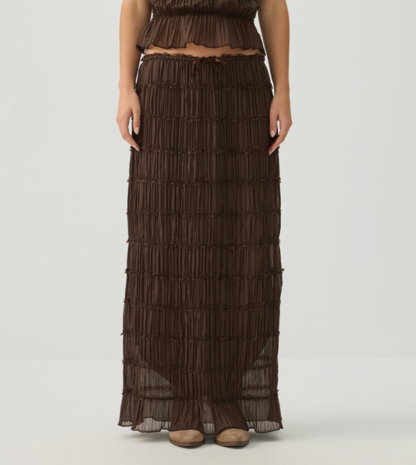 اردين  تنانير - بني  Maxi Skirts