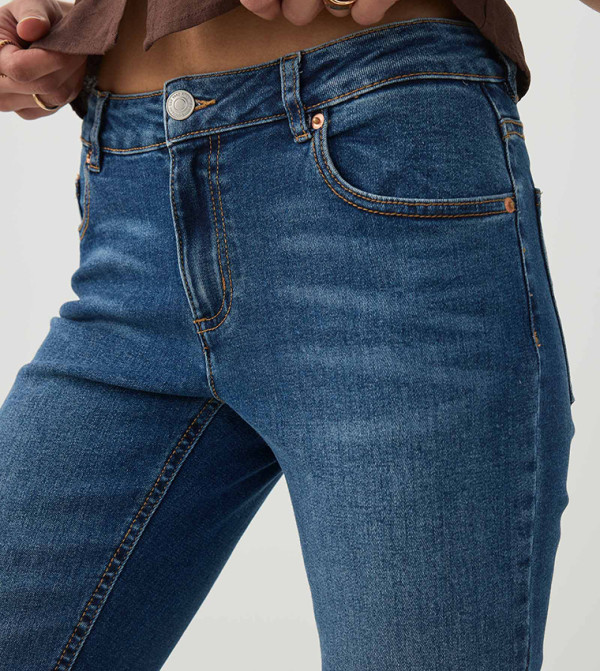 Ardene Slim Fit Jeans - Blue Slim Fit Jeans