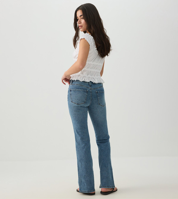 Ardene  Bootcut Jeans - Blue Bootcut Jeans