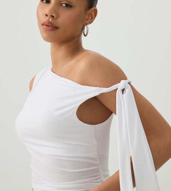 Ardene Ardene - White Cropped Tops