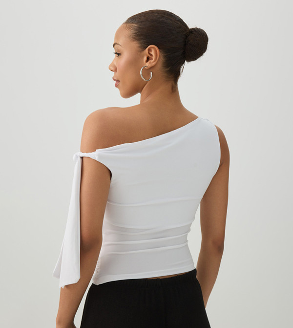 Ardene Ardene - White Cropped Tops