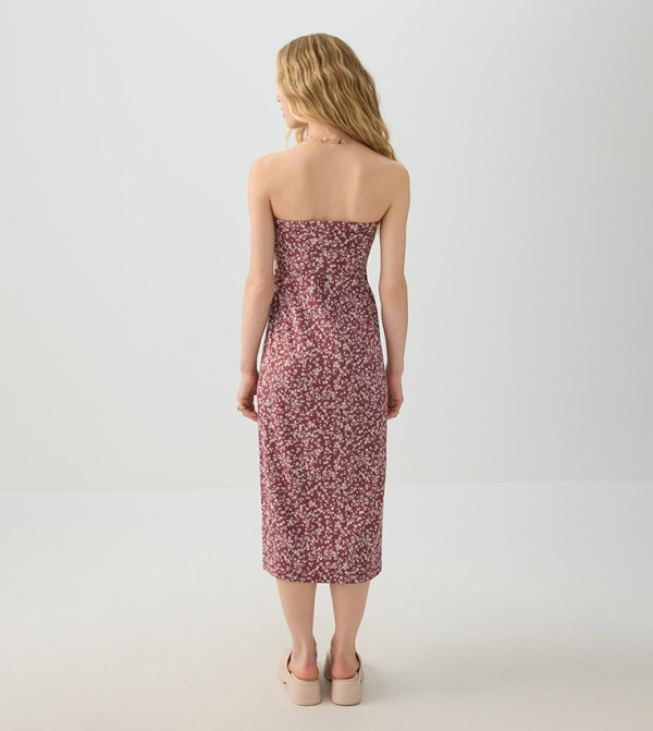 Ardene Women - Burgundy Maxi Skirts