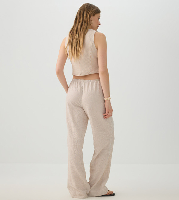 Ardene Ardene - Beige Casual Pants