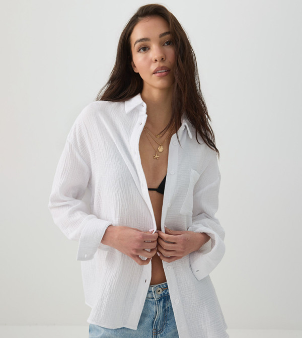 Ardene Clothing - White Shirts