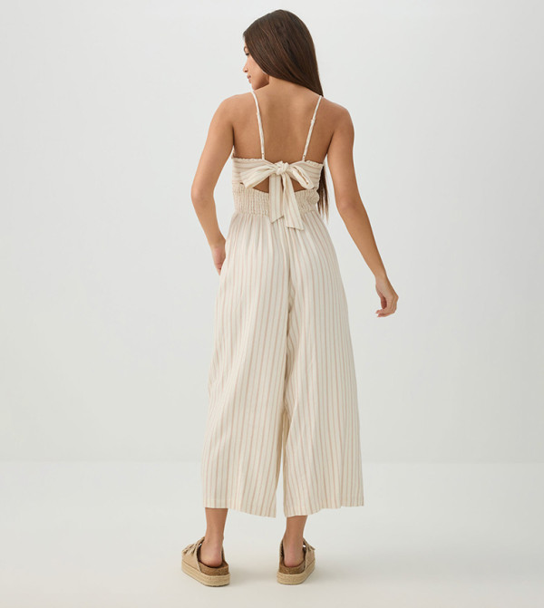 اردين  افرولات وجمبسوت - أوف وايت  Mini Dresses
