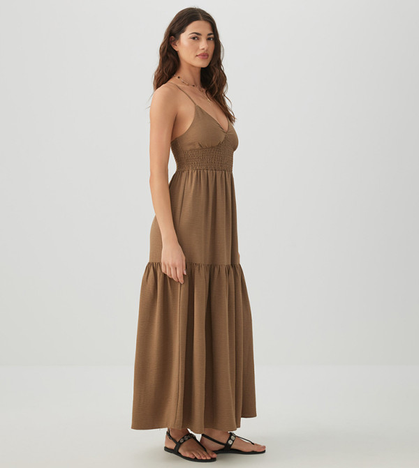 Ardene  Maxi Dresses - Brown Maxi Dresses