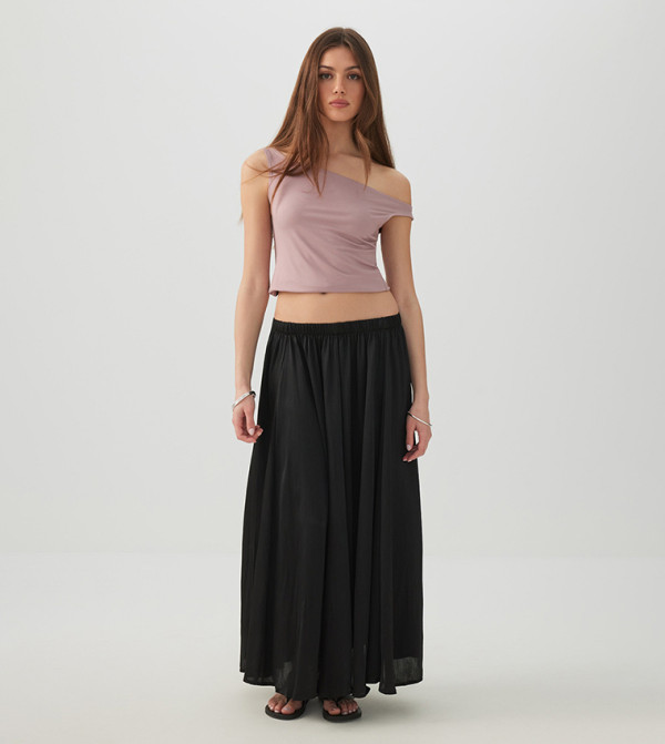 Ardene Maxi Skirts - BLACK Maxi Skirts