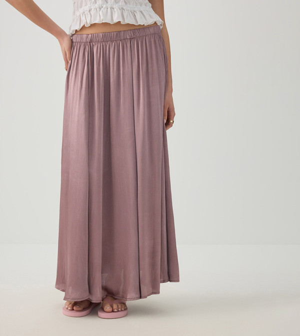 Ardene Maxi Skirts - Pink Maxi Skirts