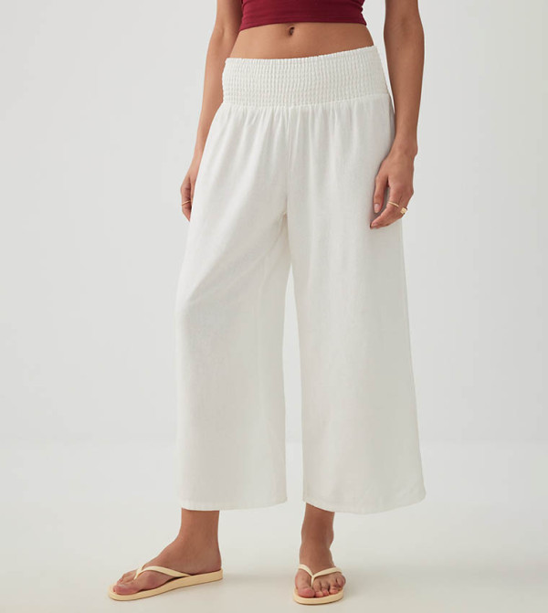 Ardene  Clothing - White Casual Pants