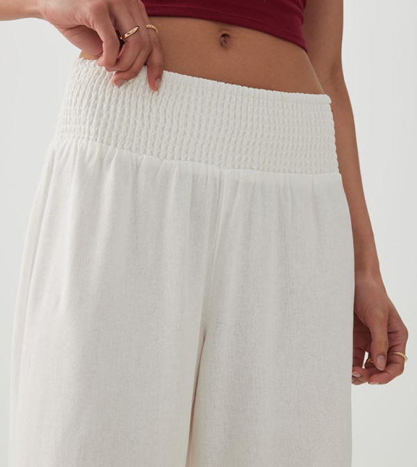 Ardene  Clothing - White Casual Pants