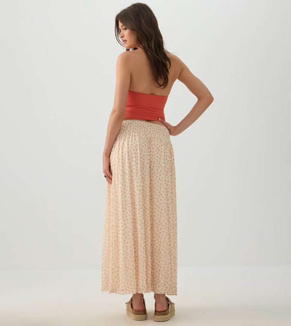 Ardene Ardene - Beige Maxi Skirts
