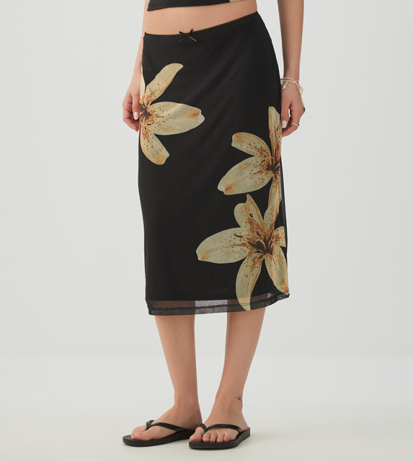 اردين  تنانير ميدي - أسود Midi Skirts