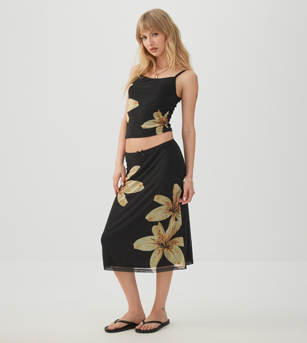 اردين  تنانير ميدي - أسود Midi Skirts