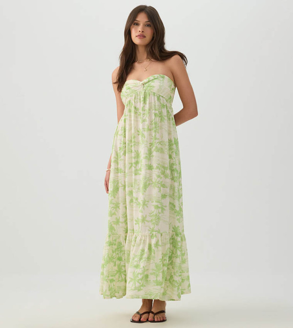 Ardene  maxi-summer-edits - Green Sleeveless Tops