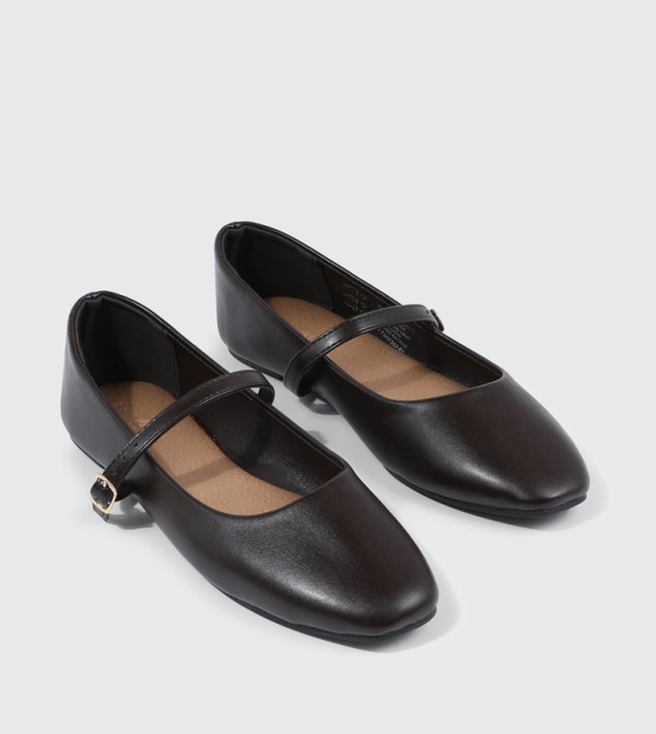 Ardene Ardene - Brown Mary Janes
