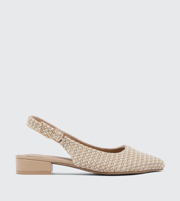Ardene Flat Shoes - Beige undefined
