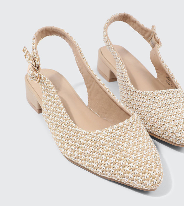 Ardene Flat Shoes - Beige undefined