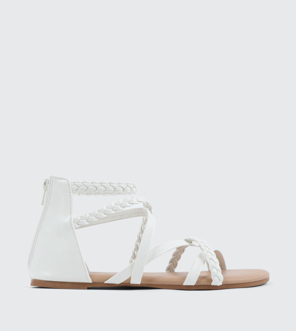 Ardene Gladiators - Off White Gladiators