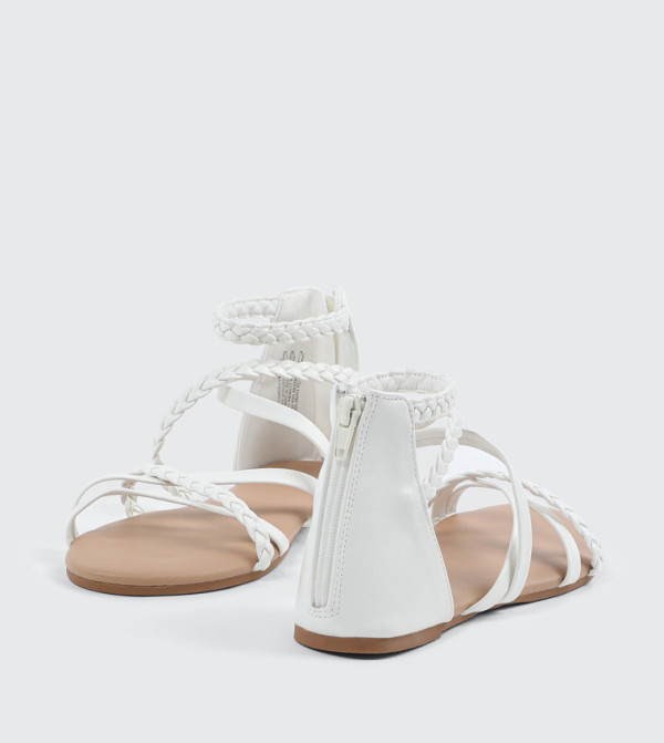 Ardene Gladiators - Off White Gladiators