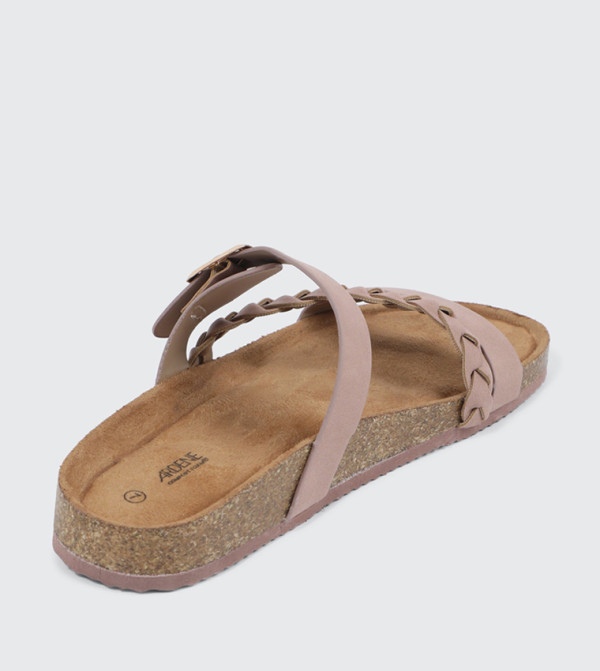 Ardene Ardene - Light Pink Flat Sandals