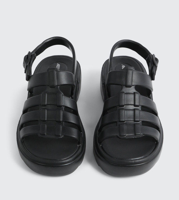 Ardene Gladiators - BLACK Platforms