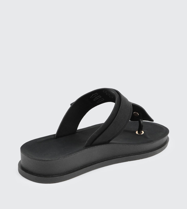 اردين  أحذية - أسود Flat Sandals