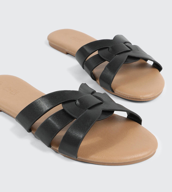 اردين  أحذية - أسود Flat Sandals