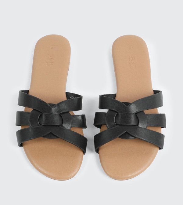 اردين  أحذية - أسود Flat Sandals