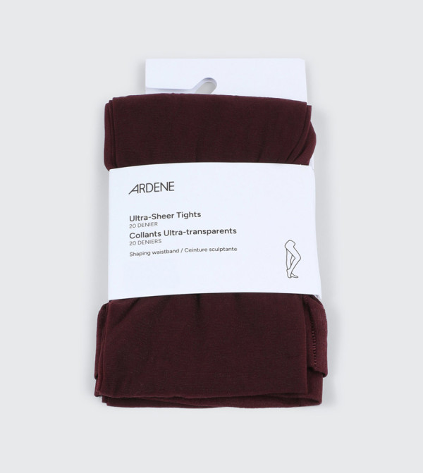 Ardene  Stockings - Burgundy Stockings