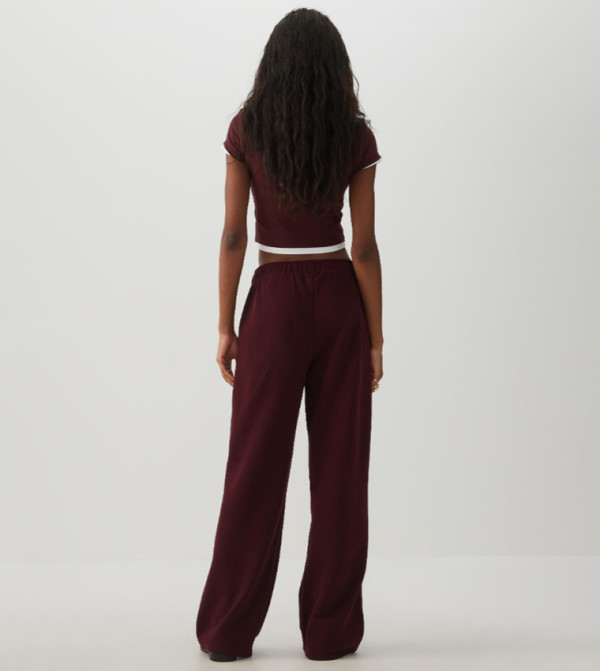اردين  cherry-mohogany - بني محمر  Sweatpants