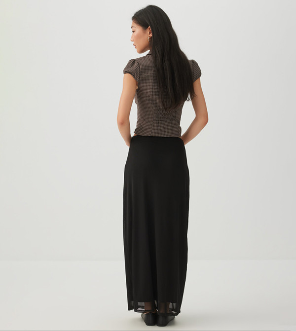 Ardene  Maxi Skirts - BLACK Maxi Skirts