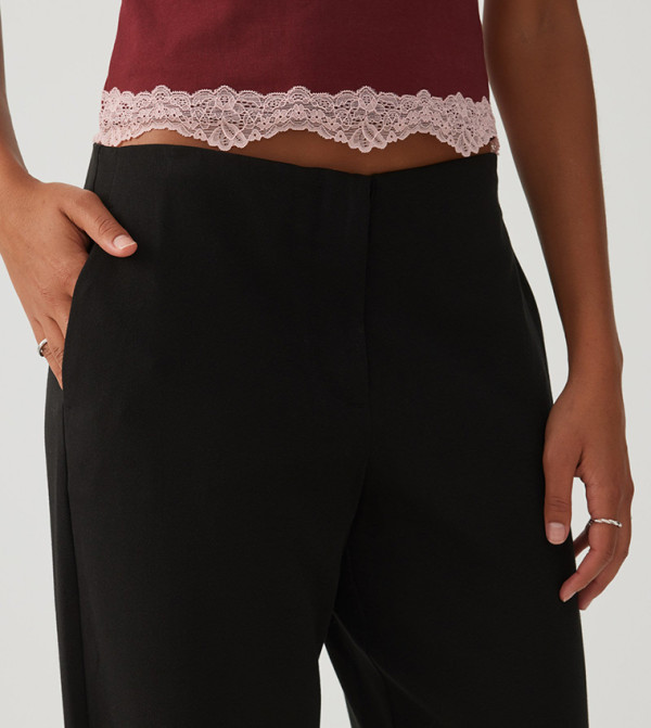 Ardene Ardene - BLACK Casual Pants