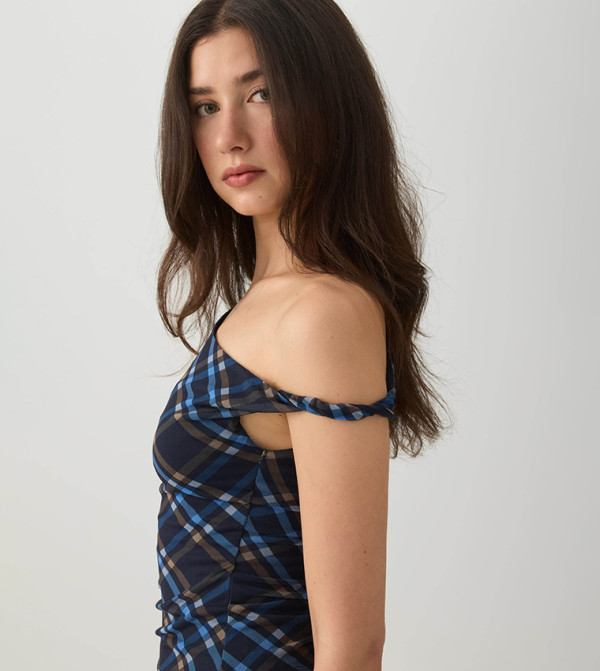 اردين  توبات قصيرة - أزرق Cropped Tops