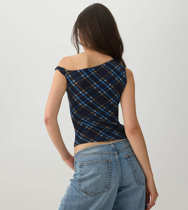 اردين  توبات قصيرة - أزرق Cropped Tops