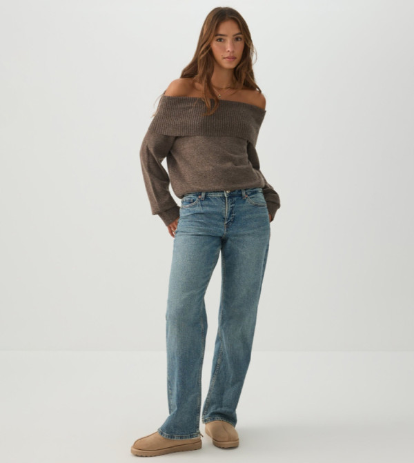 اردين توبات قصيرة - بني Cropped Tops