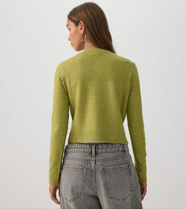 Ardene Sweaters & Cardigans - Green Cardigans