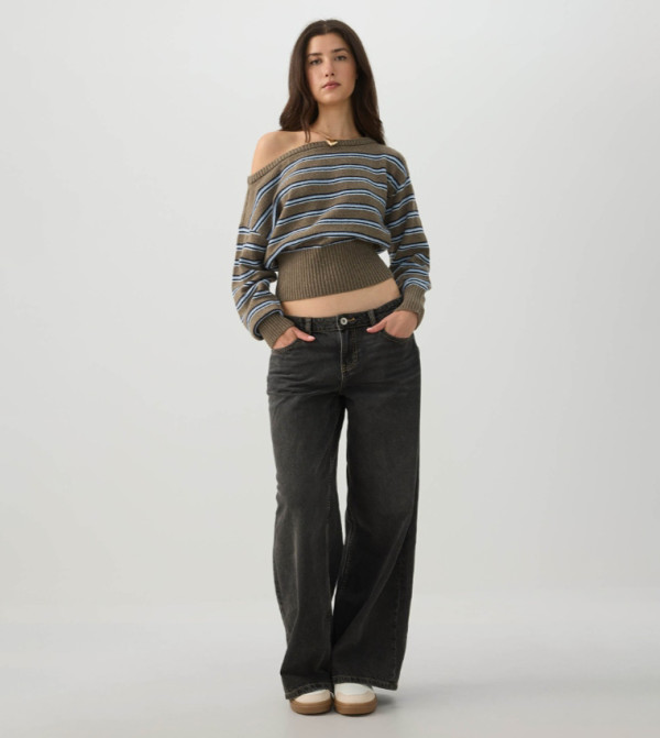 اردين  توبات قصيرة - كاكي Cropped Tops