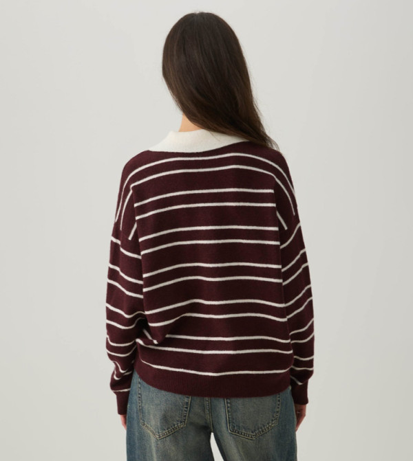 اردين  سترات و كارديغانات - بورغندي Sweaters