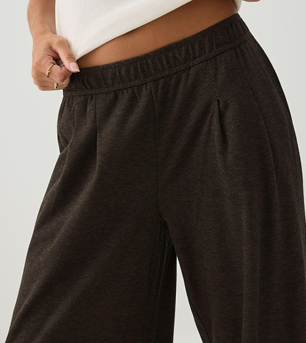 Ardene  Pants & Leggings - Brown Casual Pants