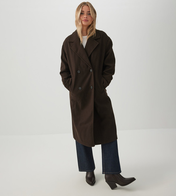 Ardene  Overcoats - Brown Overcoats