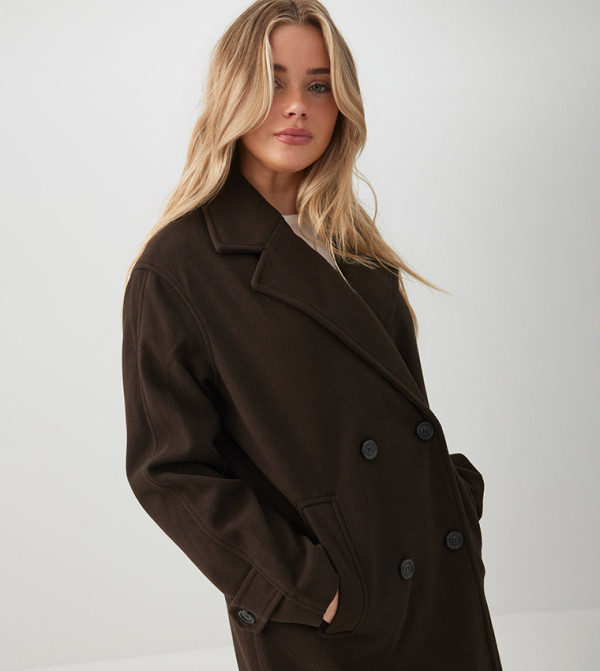 Ardene  Overcoats - Brown Overcoats
