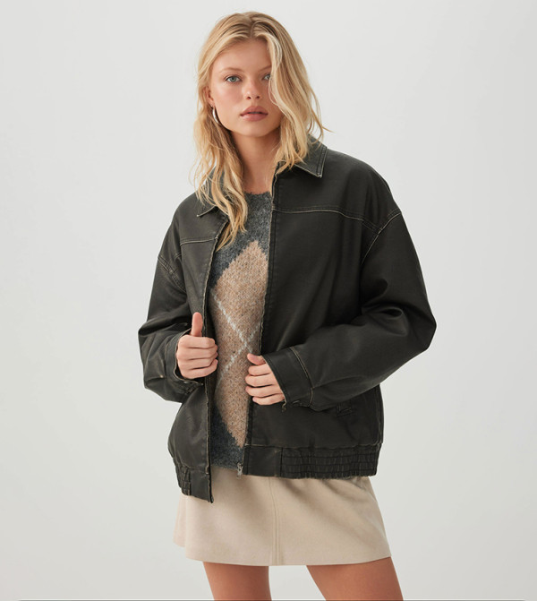 Ardene  Casual Jackets - BLACK Casual Jackets