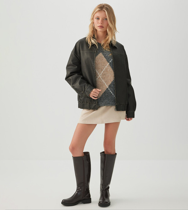 Ardene  Casual Jackets - BLACK Casual Jackets
