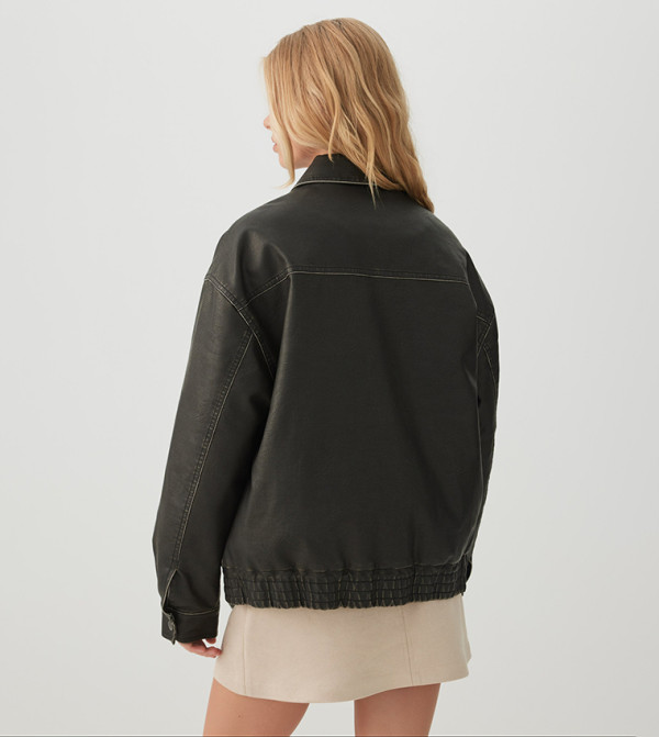 Ardene  Casual Jackets - BLACK Casual Jackets