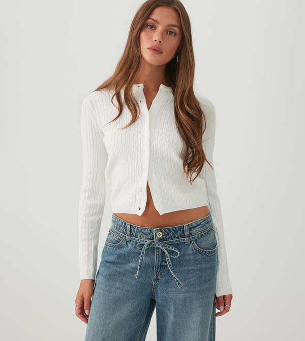 Ardene  Cardigans - White Cardigans