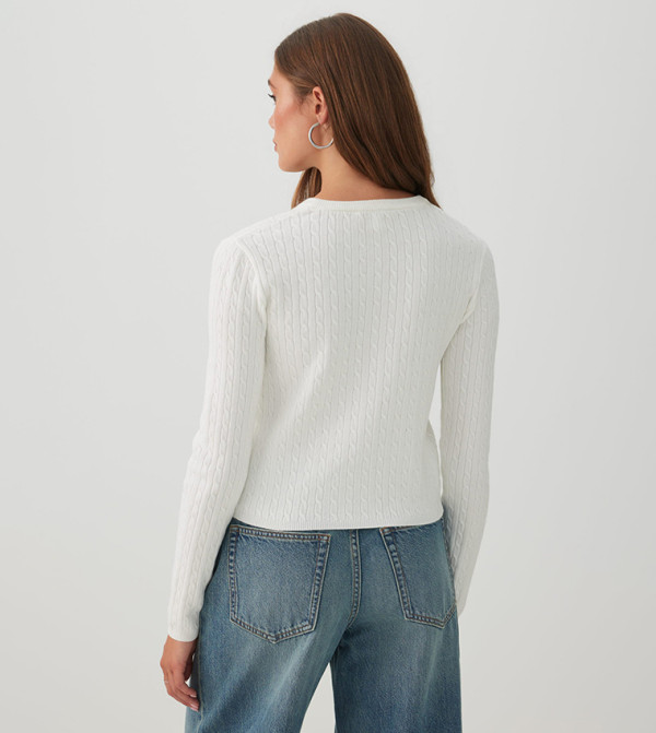 Ardene  Cardigans - White Cardigans