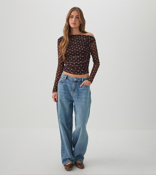 اردين  توبات قصيرة - بني  Cropped Tops