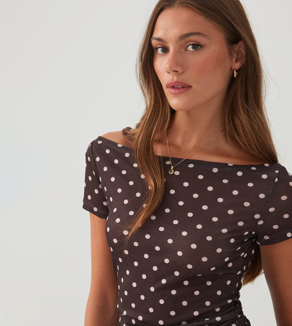 اردين  بلوزات - بني  Casual Tops