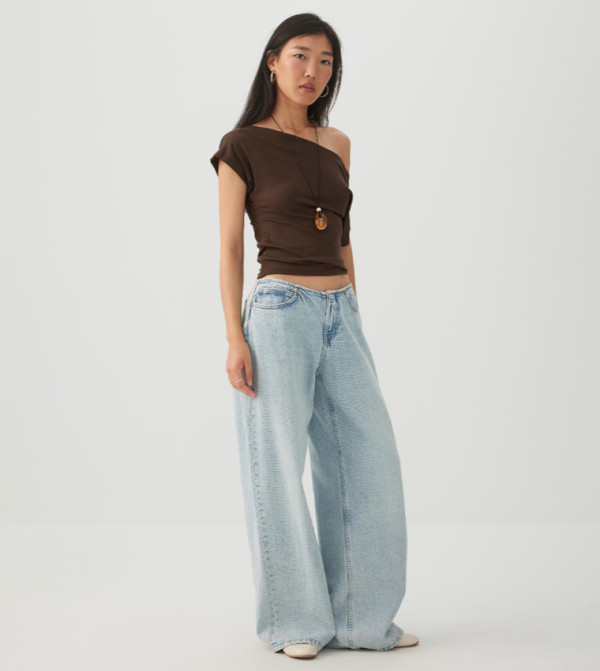 Ardene Cropped Tops - Brown Cropped Tops